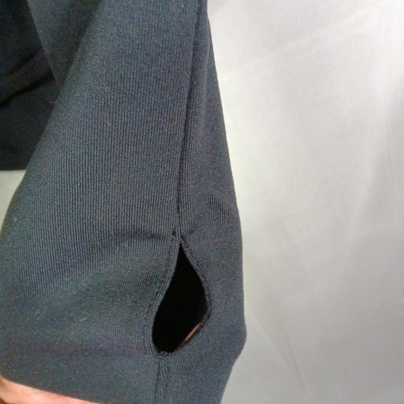 Pure Barre x Glyder Black Long Sleeve Top Zipper Pocket Medium - Picture 4 of 8